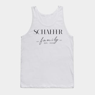 Schaefer Family EST. 2020, Surname, Schaefer Tank Top